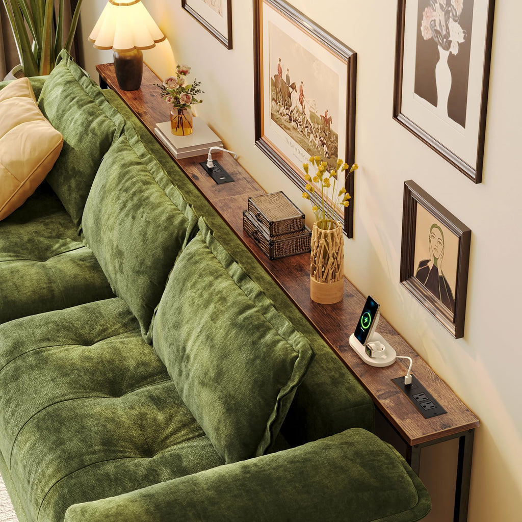 Sofa Table with Power Outlets N346