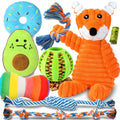 9 Pack Puppy Chew Toys with Rope Y331