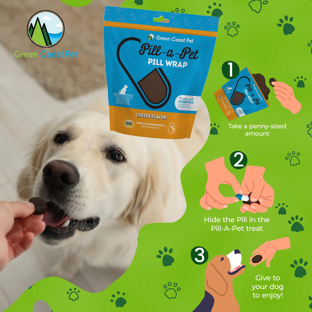Cheese Flavor Dog Pill Wrap S6522