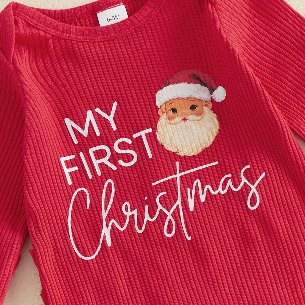 Baby Girl Long Sleeve Romper Headband A4085